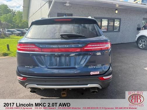 Blue 2017 Lincoln MKC Premiere