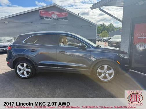 Blue 2017 Lincoln MKC Premiere