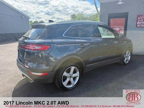 Blue 2017 Lincoln MKC Premiere