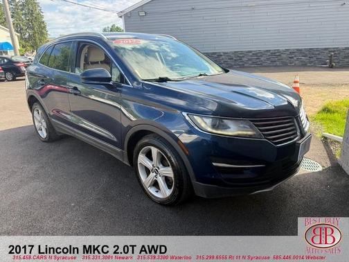 Blue 2017 Lincoln MKC Premiere