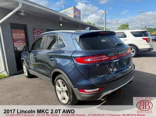 Blue 2017 Lincoln MKC Premiere