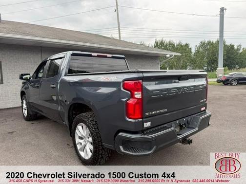 Gray 2020 Chevrolet Silverado 1500 Custom