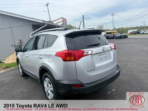 Gray 2015 Toyota RAV4 LE