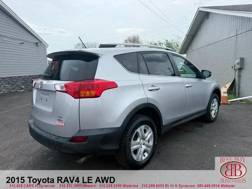 Gray 2015 Toyota RAV4 LE