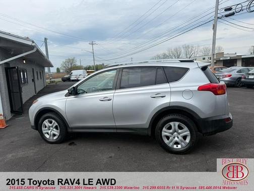 Gray 2015 Toyota RAV4 LE