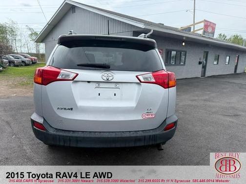 Gray 2015 Toyota RAV4 LE