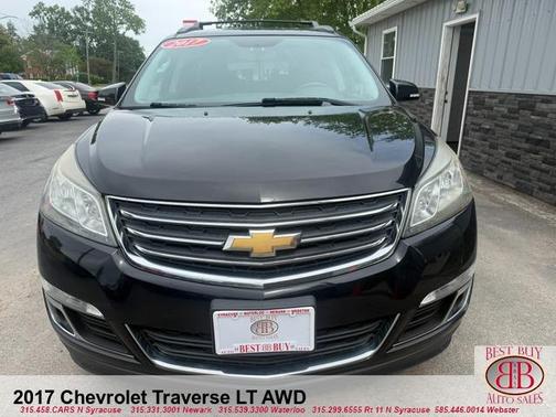 Black 2017 Chevrolet Traverse 1LT