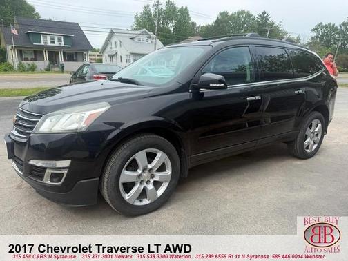 Black 2017 Chevrolet Traverse 1LT
