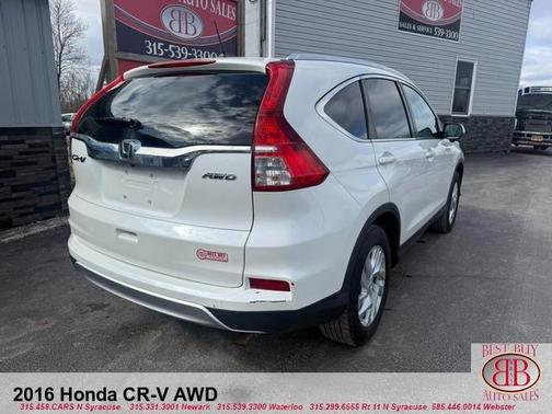 White 2016 Honda CR-V