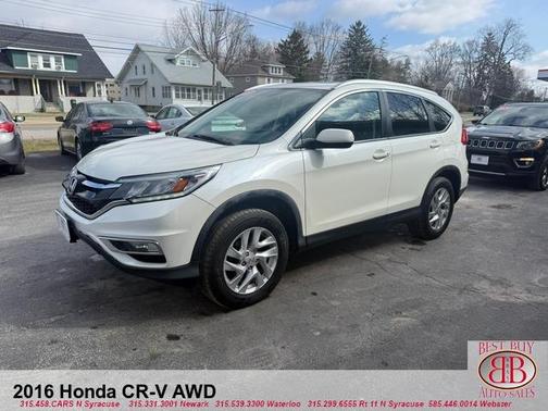 White 2016 Honda CR-V