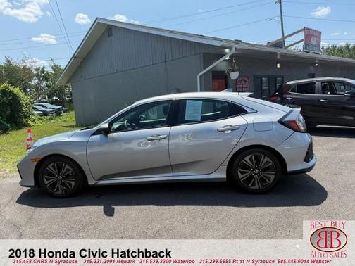 Gray 2018 Honda Civic EX