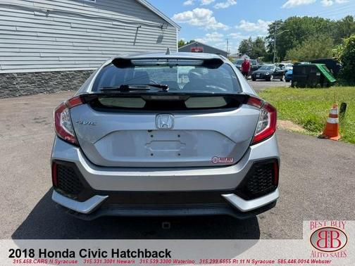 Gray 2018 Honda Civic EX