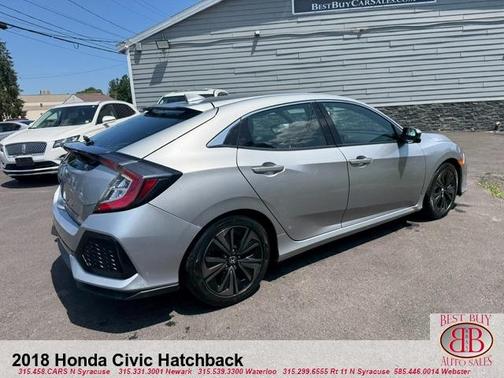 Gray 2018 Honda Civic EX