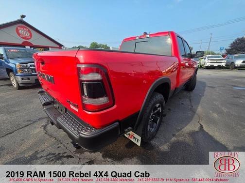 Red 2019 RAM 1500 Rebel