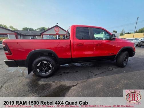 Red 2019 RAM 1500 Rebel