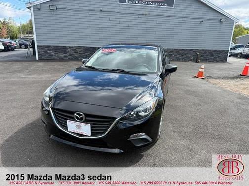 Jet Black Mica 2015 Mazda Mazda3 i Sport
