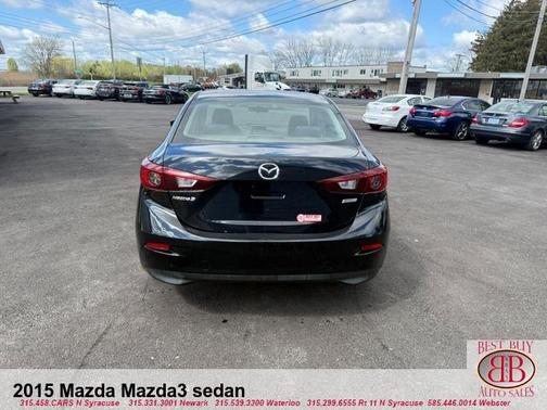 Jet Black Mica 2015 Mazda Mazda3 i Sport
