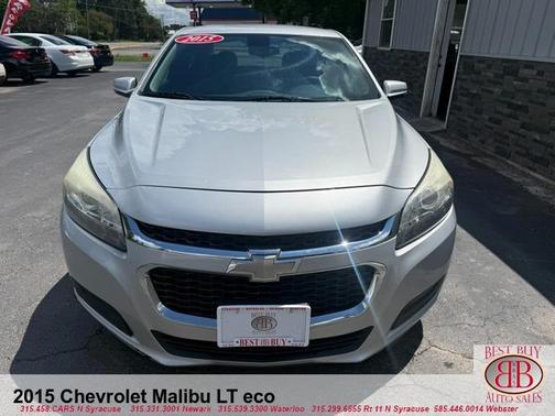 Gray 2015 Chevrolet Malibu 1LT