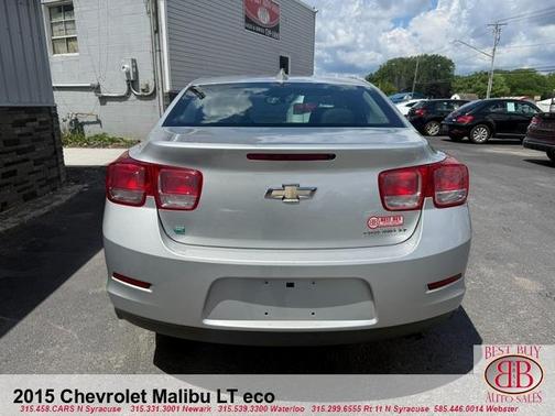Gray 2015 Chevrolet Malibu 1LT