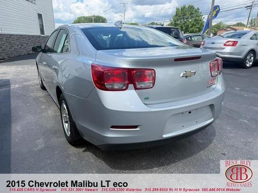 Gray 2015 Chevrolet Malibu 1LT