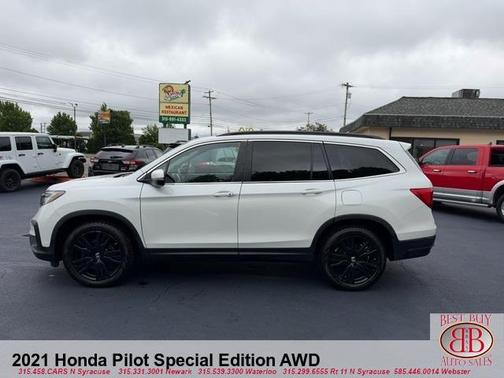 White 2021 Honda Pilot Special Edition