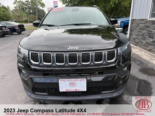 Black 2023 Jeep Compass Latitude