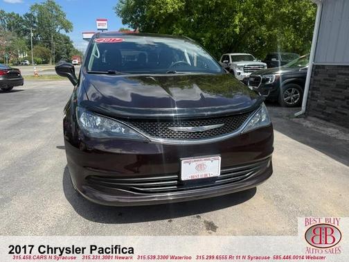 Red 2017 Chrysler Pacifica LX