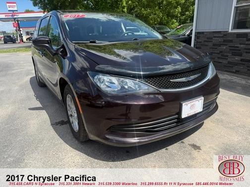 Red 2017 Chrysler Pacifica LX