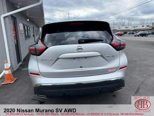 Gray 2020 Nissan Murano SV