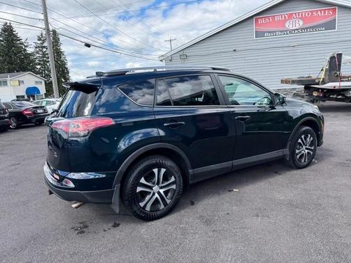 Blue 2017 Toyota RAV4 LE