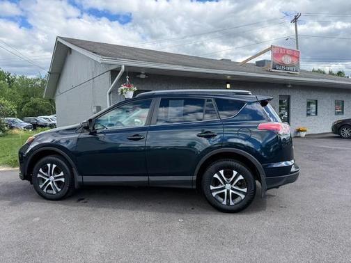 Blue 2017 Toyota RAV4 LE