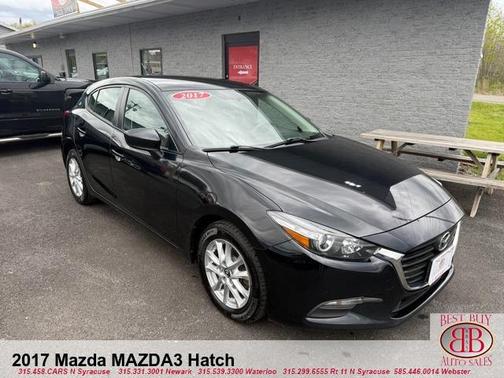 Jet Black Mica 2017 Mazda Mazda3 Sport