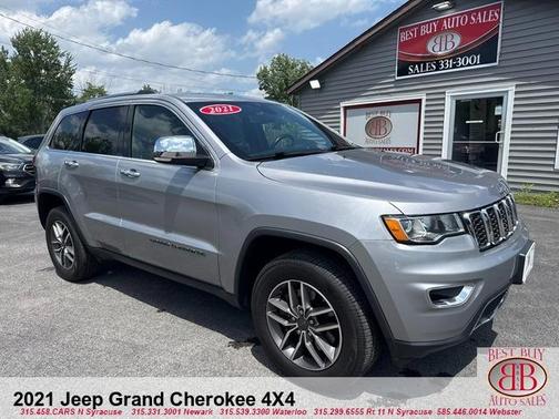 Gray 2021 Jeep Grand Cherokee Limited