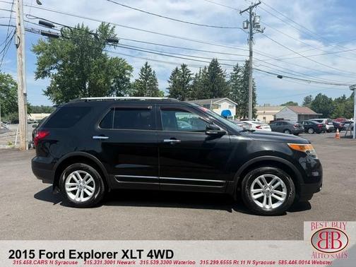 Black 2015 Ford Explorer XLT