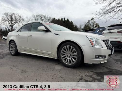 White 2013 Cadillac CTS Performance