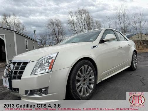 White 2013 Cadillac CTS Performance