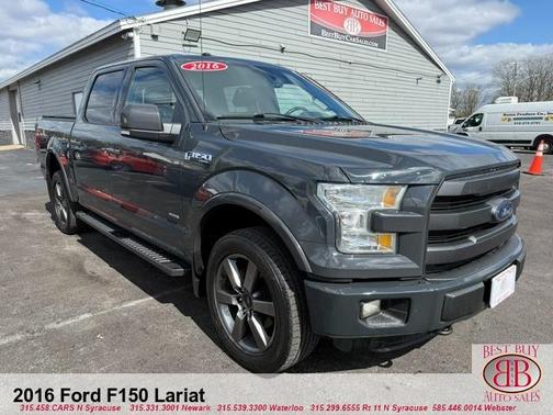 Gray 2016 Ford F-150 Lariat