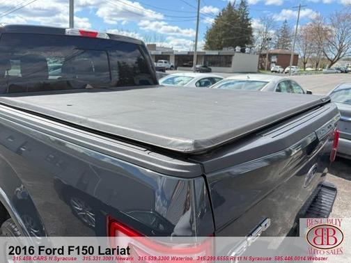 Gray 2016 Ford F-150 Lariat