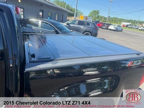 Black 2015 Chevrolet Colorado Z71