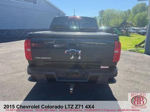 Black 2015 Chevrolet Colorado Z71