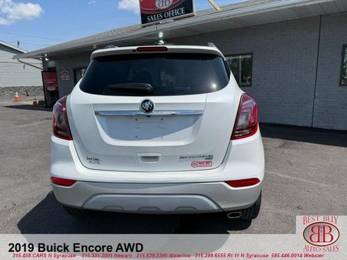 White 2019 Buick Encore Preferred