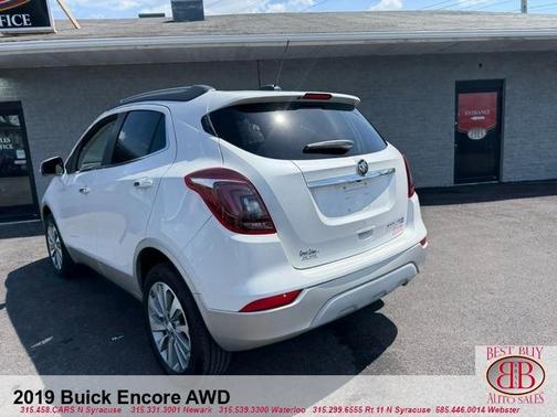 White 2019 Buick Encore Preferred