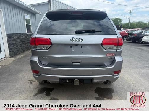 Gray 2014 Jeep Grand Cherokee Overland