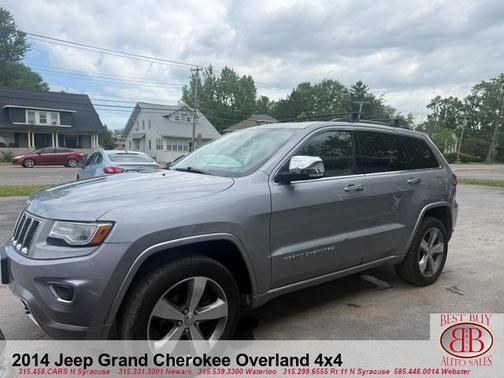 Gray 2014 Jeep Grand Cherokee Overland