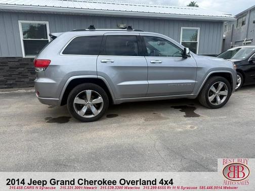 Gray 2014 Jeep Grand Cherokee Overland