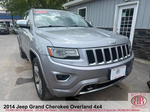 Gray 2014 Jeep Grand Cherokee Overland