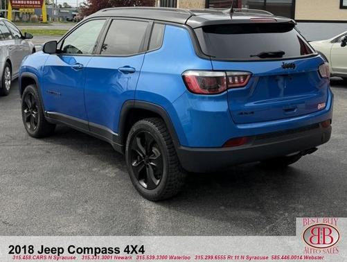 Blue 2018 Jeep Compass Latitude