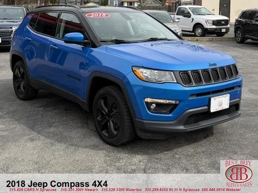 Blue 2018 Jeep Compass Latitude