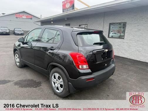 Black 2016 Chevrolet Trax LS