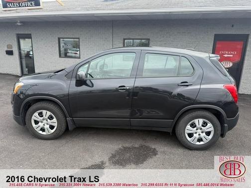 Black 2016 Chevrolet Trax LS